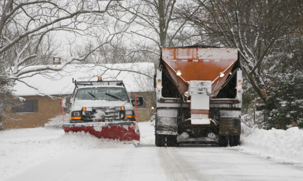 Two Snow Plows